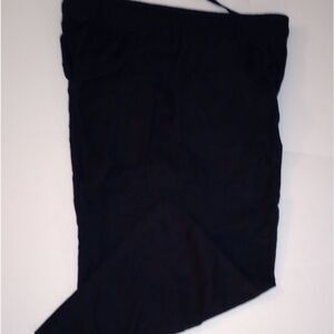 🆕👖Zac & Rachel Linen Blend Capris, Black, Sz L